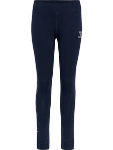 Леггинсы Hummel Hmlmove Grid Cotton Tights Kids, морской