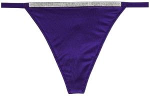 Женское стринги Victoria's Secret, 1 упаковка (Китайский фиолетовый)