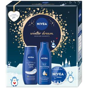 Подарочный набор Nivea Winter Dream Гель + Молочко + Крем