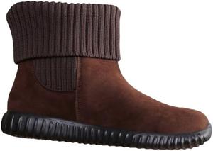 Женские теплые зимние ботинки, с округлым носком, мягкие и удобные, для школы и поездок на работу, доступны больших размеров. Fusecottc, Brown