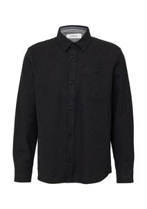 Рубашка на пуговицах классического кроя s.Oliver, темно-серый