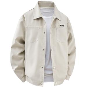 Куртка Unisex Lapel Moderate Jeep, бежевый