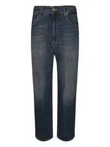 Прямые джинсы с эффектом потертости DONDUP, синий