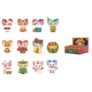 Yoki Christmas Collection Mystery Boxes Single Mystery Box/Full Box 12 Pcs POP MART
