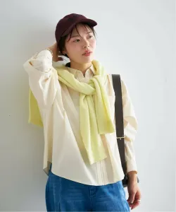 Рубашка с двойным воротником U By Spick&Span, цвет Yellow A