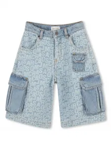 Джинсовые шорты Marc Jacobs Kids, синий