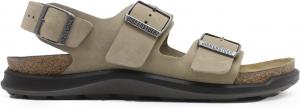 Женские сандалии Birkenstock Milano Ct Birko-flor Desert Soil Black, коричневый
