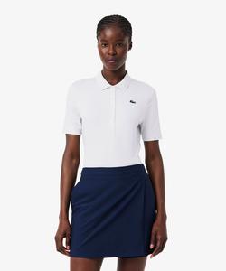 Облегающая поло-рубашка для гольфа с защитой от УФ-излучения и сверхсухой тканью.