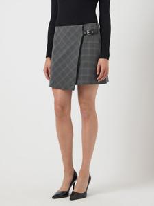 Юбка YAS YASCICCO SKIRT, Dark Grey Melange/Mottled Dark Grey