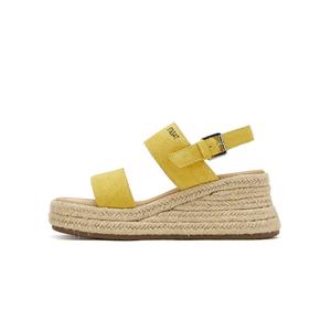 ST&SAT Женские сандалии на одной застежке желтые, цвет Yellow