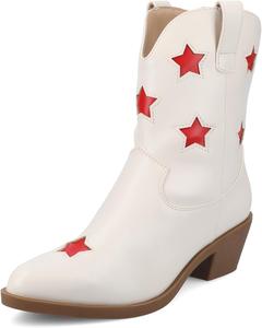 Женские западные ботильоны Journee Collection Underwood на резинке, белый
