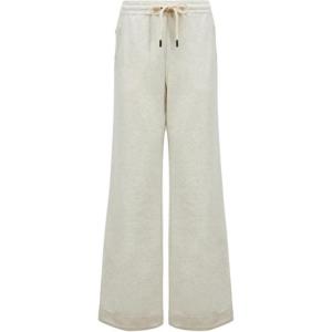 Хлопковые спортивные брюки Moncler Grenoble, ice snow серый