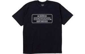 Футболка из хлопка с логотипом NEIGHBORHOOD, черный