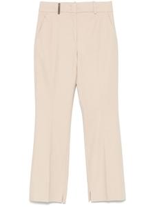 Peserico зауженные брюки, нейтральный