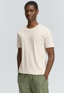 Футболка TOM TAILOR DENIM LOGO, Macaroon Cream/Beige