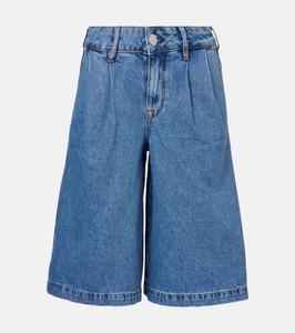 Широкие шорты с высокой талией Gran Canaria AG Jeans, синий