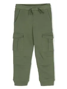 Спортивные брюки карго Stella McCartney Kids, зеленый