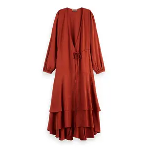 Платье Scotch & Soda 180391 long, красный