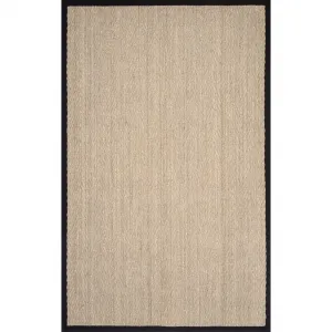 Коврик для пола Larnaca из морской травы в елочку, для внутреннего и наружного использования nuLOOM, 91x152 см, темно-синий