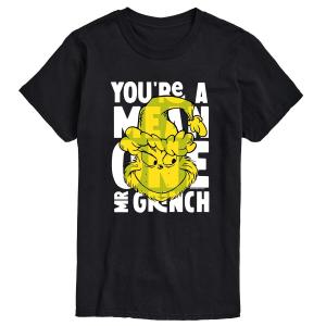 Мужская футболка Dr. Seuss Grinch You're A Mean One Licensed Character