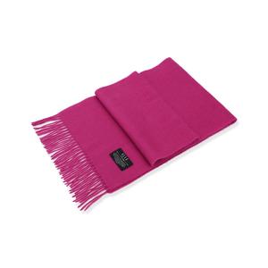 Шарф-шаль из чистой шерсти Unisex ELLE, berry красный