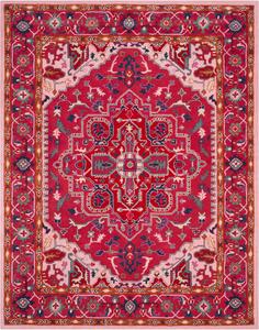 Ковер ручной работы SAFAVIEH, 244 x 305 см, Bellagio Collection Red / Pink BLG546A медальон премиум шерсть