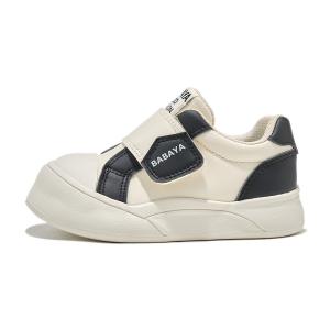 Детские кроссовки для скейтбординга с защитой от ударов и истираний, низкие, для детей от 3 до 7 лет Babaya, бежевый/черный