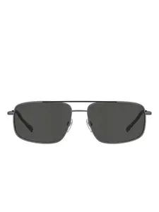 Солнцезащитные очки в квадратной оправе Pierre Cardin, серебристый