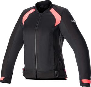 Женская текстильная мотоциклетная куртка Alpinestars eloise v2 air, Black/Pink
