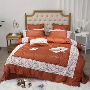 FGDSEEEKJUFHH Комплект постельного белья в ретро-стиле с кружевом
