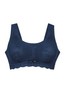 Женский бюстгальтер без косточек с кружевом и бантом Essentials Anita, синий