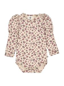 Müsli Боди с длинными рукавами, цвет дуб/роза ностальгия/темно-зеленый