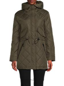 Стеганая куртка с капюшоном S13, цвет Military