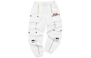 Карго-брюки женские туманно-белый FILA FUSION