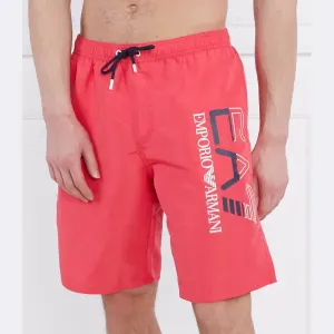 Купальные шорты стандартного кроя Ea7, розовый