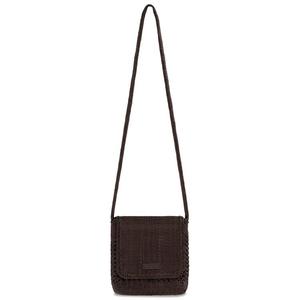 Сумка через плечо Aimé Leon Dore Woven Leather Shoulder Bag, коричневый