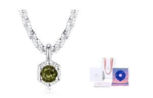 WINY Ожерелье из стерлингового серебра 925 пробы для женщин