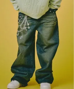 Мужские джинсы GALFY Jingling Gal (мужские) Select Brands, цвет Brown