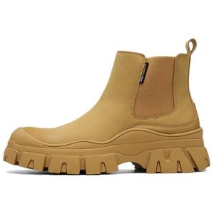 Размер 11 В комплекте дорожная сумка Модель Charm Fall Winter Мужские ботильоны Fairwhale, ginger желтый