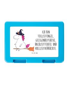 Mr. & Mrs. Panda Бенто-бокс «Единорог-ведьма» с надписью белым цветом