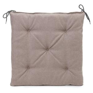 Подушка для сиденья Gözze Darco, полиэстер - 40 x 40 см - серо-коричневый