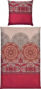 Постельное белье красное 1x 135x200 см + 1x 80x80 см REDBEST