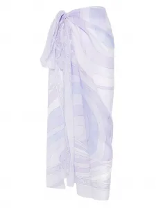 Парео с геометрическим принтом Pucci, фиолетовый