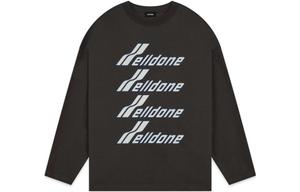 Свитшот унисекс темно-серый WE11DONE