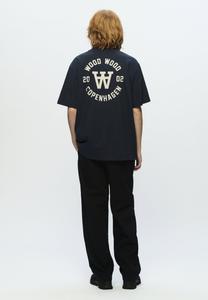 Футболка DOUBLE A BY W.W. WWASA SEAL, Outer Space/Dark Blue