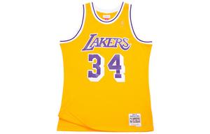 Майка Los Angeles Lakers домашняя 1996-97 Shaquille O'Neal Swingman Mitchell & Ness