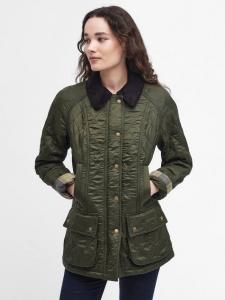 Бейднелл утепленная стеганая куртка Barbour, Olive