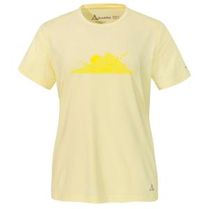 Женская круглая футболка Sulten - функциональная рубашка Schöffel, Cornsilk