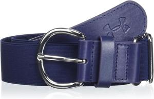 Under Armour женский пояс для софтбола, (410) Midnight Navy/White