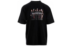 Balenciaga Мужская футболка, цвет Black